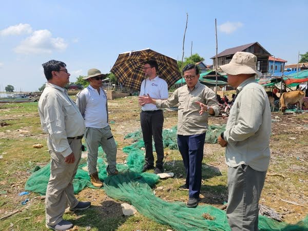 ឯកឧត្តម ចាន់ យុត្ថា រដ្ឋលេខាធិការ អញ្ជើញដឹកនាំគណៈប្រតិភូទីភ្នាក់បារាំងសម្រាប់អភិវឌ្ឍន៍ (AFD) ចុះពិនិត្យទីតាំងគម្រោងមួយចំនួន ក្នុងភូមិសាស្ត្រខេត្តកំពង់ចាម